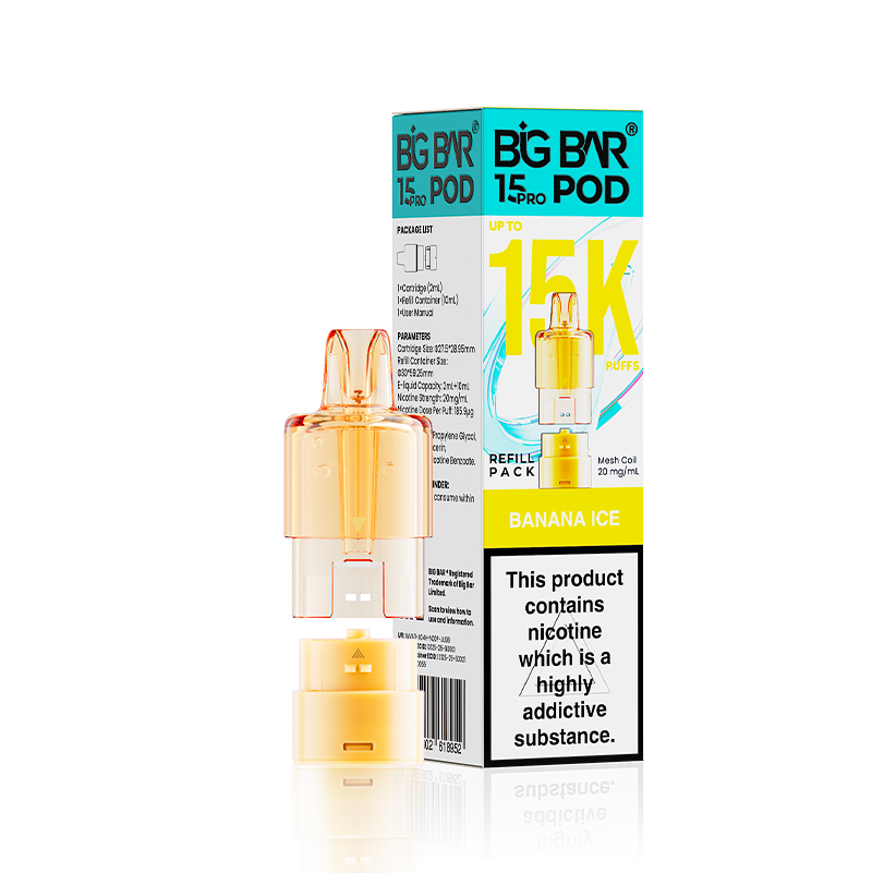 Big Bar 15 Pro Prefilled Pods (Box of 5)