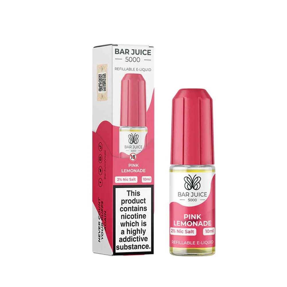 Bar Juice 5000 Nic Salt - Pink Lemonade - (Box of 10)