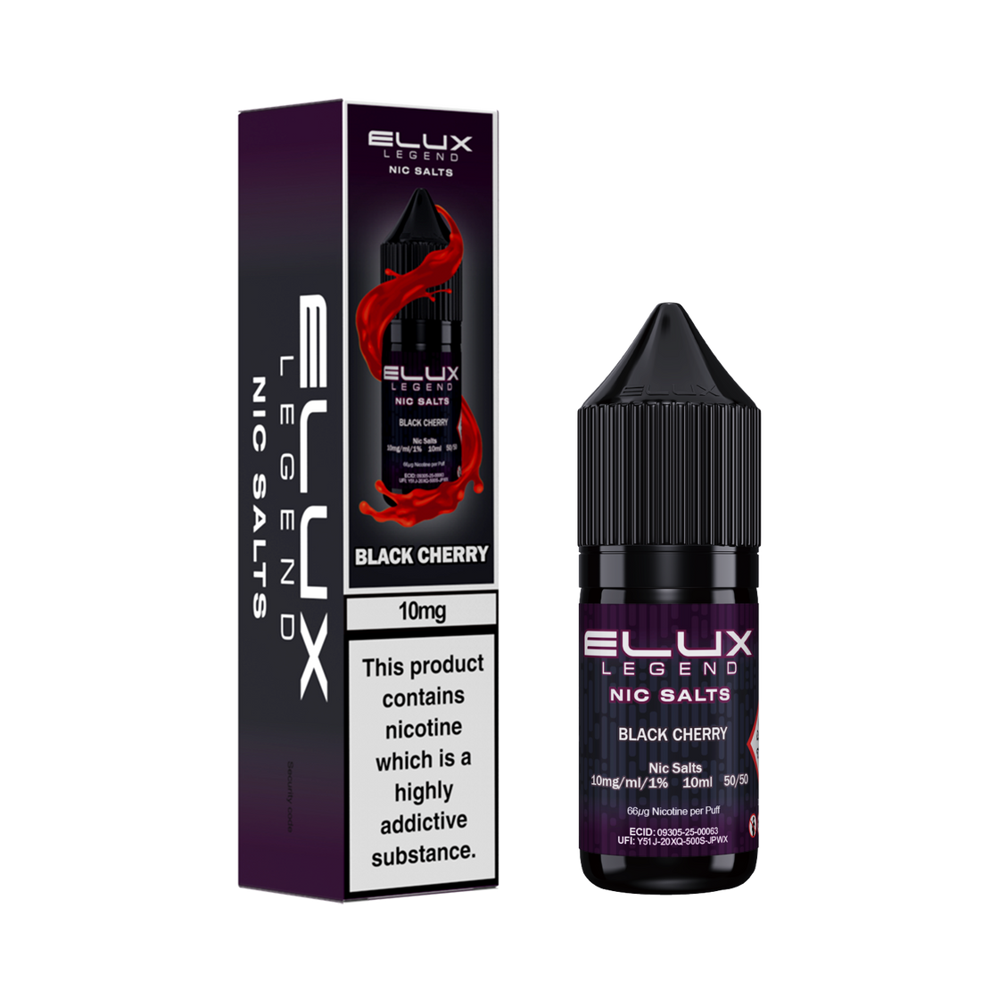 Elux Legend Nic Salts Box of 10