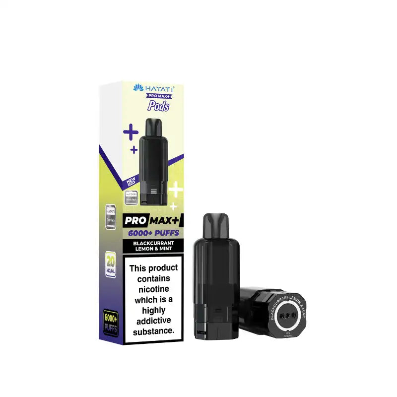 Hayati Pro Max Plus 6000 Box of 5 Pods - Prefilled Pods