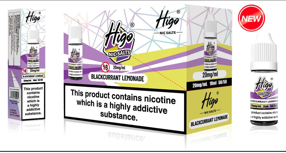 Higo Nic Salts (Box of 10)