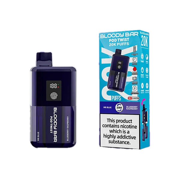 Bloody Bar Ultra Twist 20K Disposable Vape Kit  