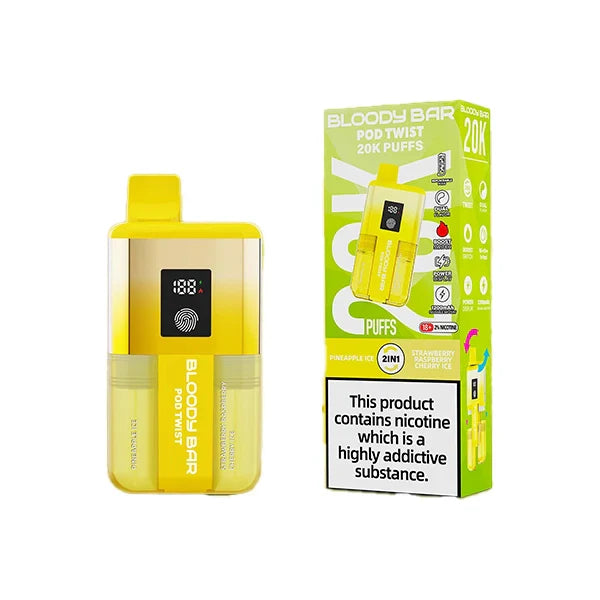 Bloody Bar Ultra Twist 20K Disposable Vape Kit  