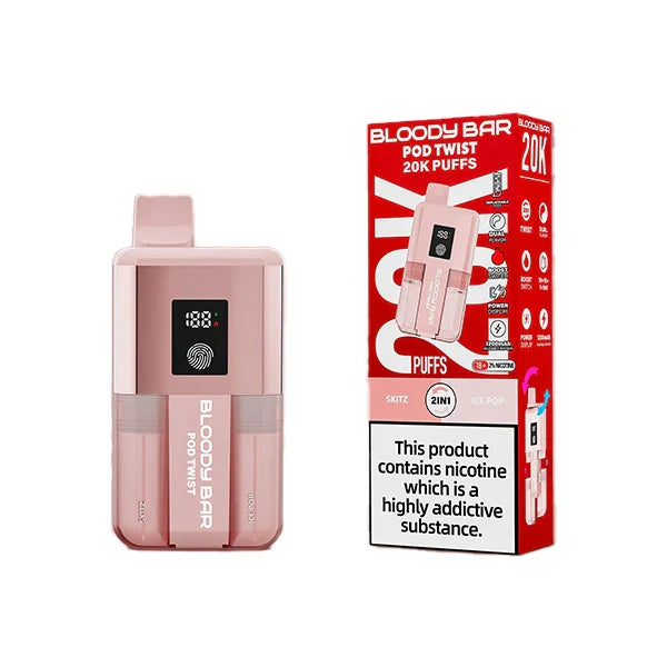Bloody Bar Ultra Twist 20K Disposable Vape Kit  