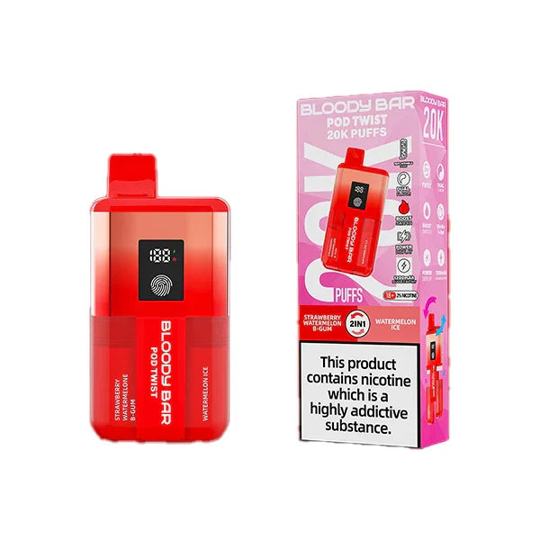 Bloody Bar Ultra Twist 20K Disposable Vape Kit  
