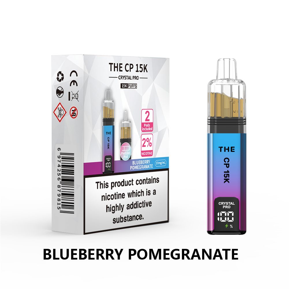 The CP 15K Pre-filled Vape Pod Kit (2x10ml+2ml Pods)- 20mg - 5 Pack