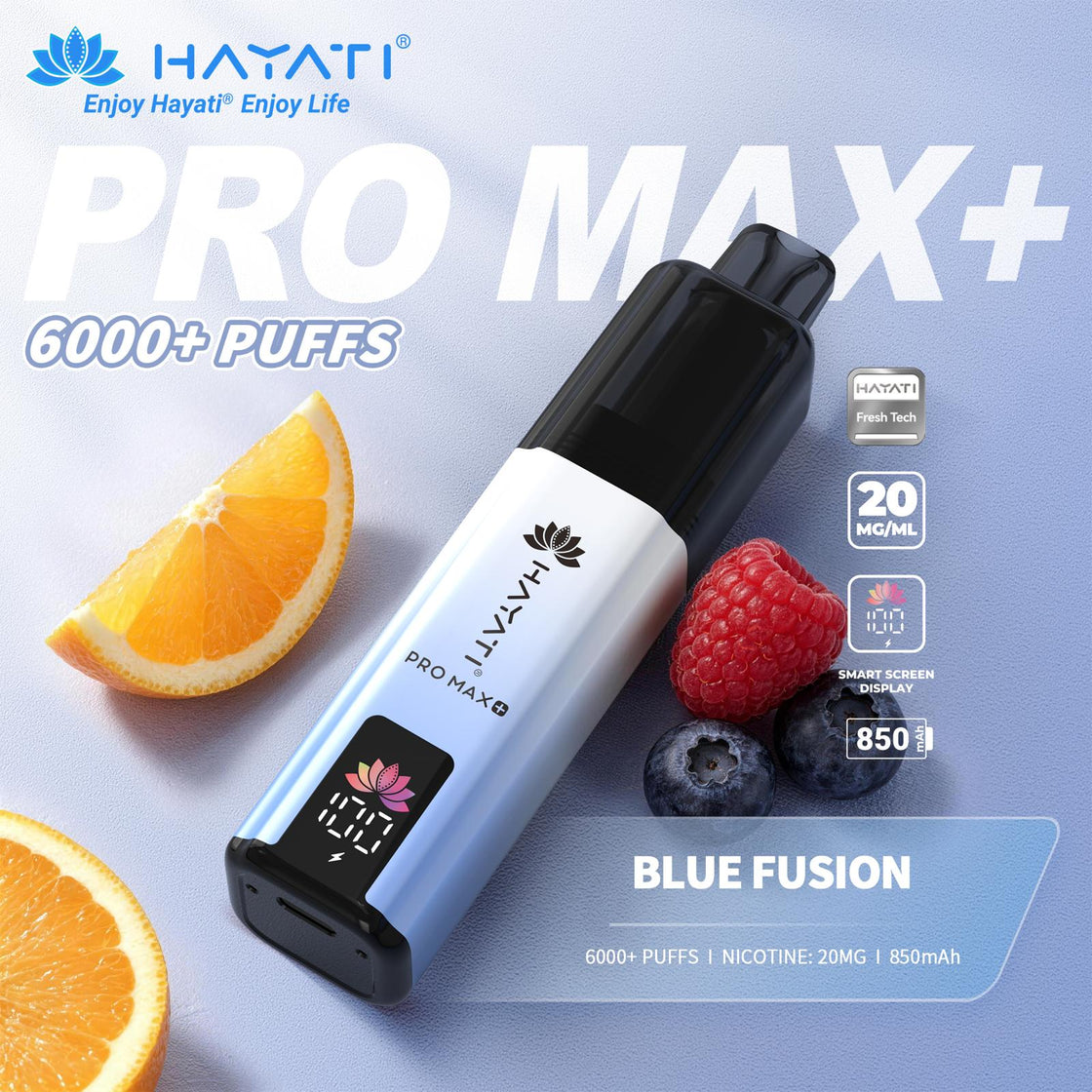 Hayati Pro Max Plus 6000 Box of 5 Prefilled Vape Kit
