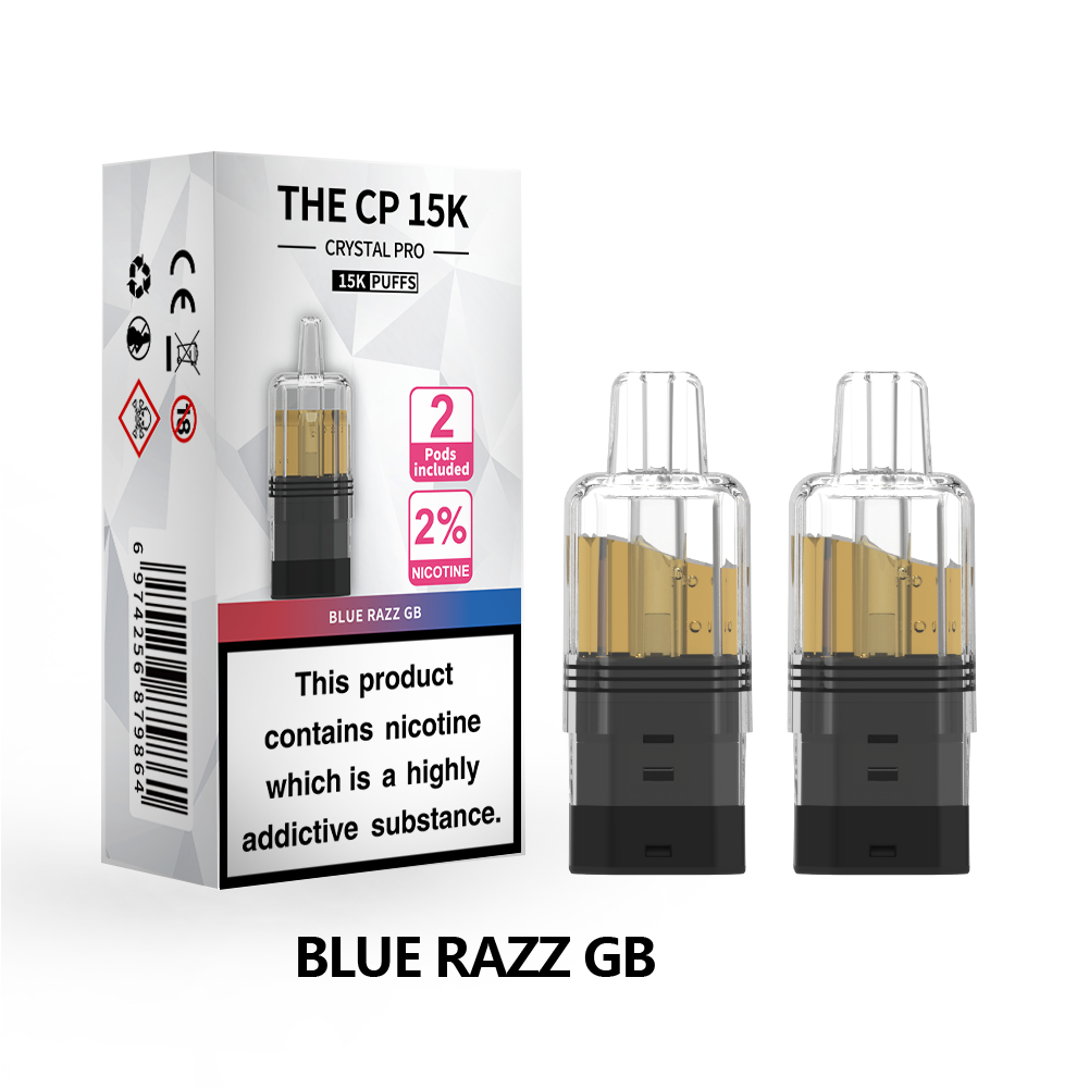 The CP 15K Pre-filled Replacement Pods- (2 x 10ml+2ml) - 20mg - 5 Pack