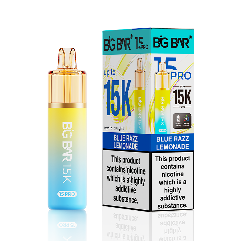 Big Bar 15 Pro Prefilled Pod Kit (Box of 5)