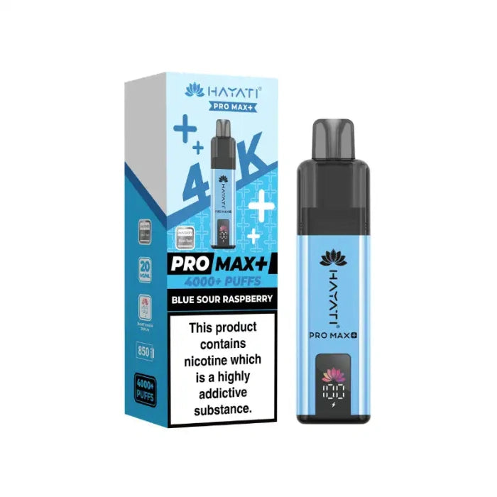 Hayati Pro Max Plus 4000 Prefilled Vape Kit (Box of 5)