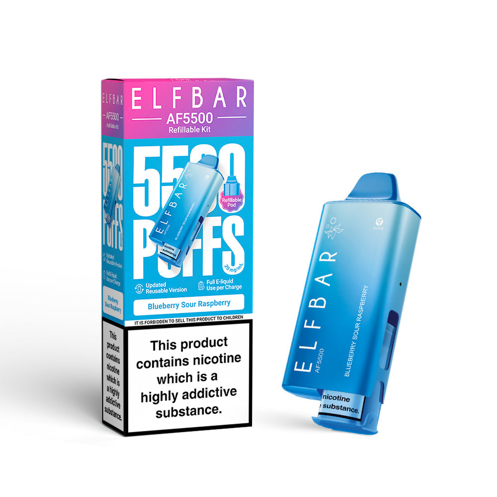 Elf Bar AF5500 Pre-Filled Vape Kit Box of 5
