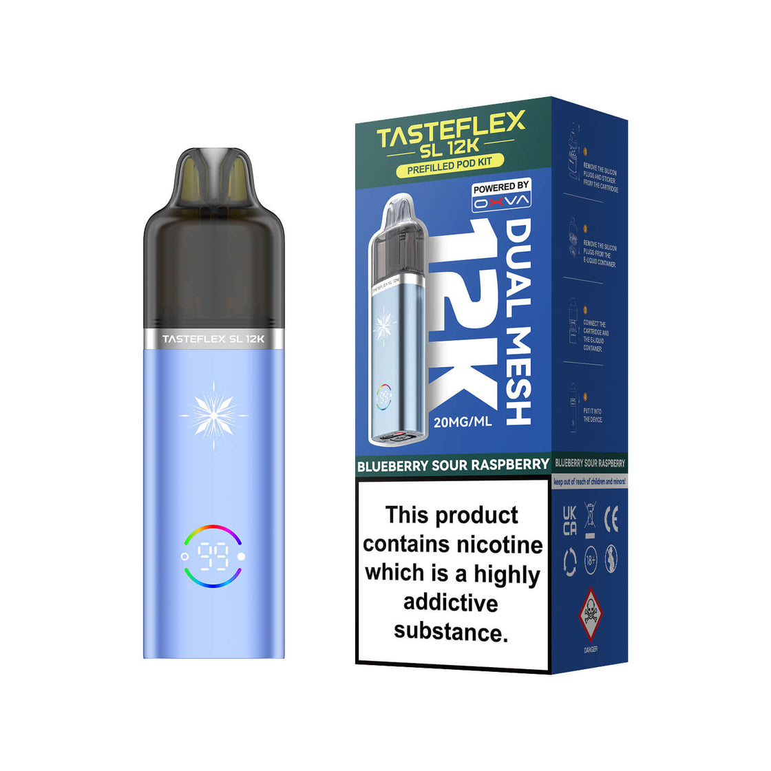 TasteFlex SL 12k Prefilled Pod Kit (Box of 5)