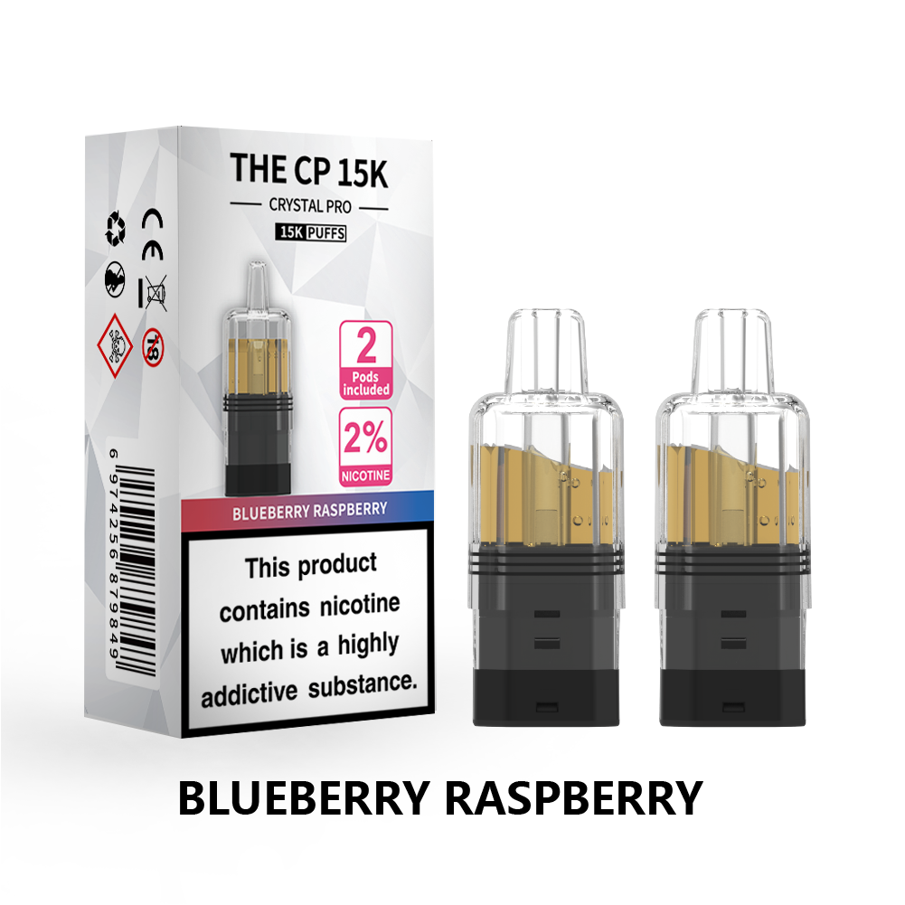 The CP 15K Pre-filled Replacement Pods- (2 x 10ml+2ml) - 20mg - 5 Pack