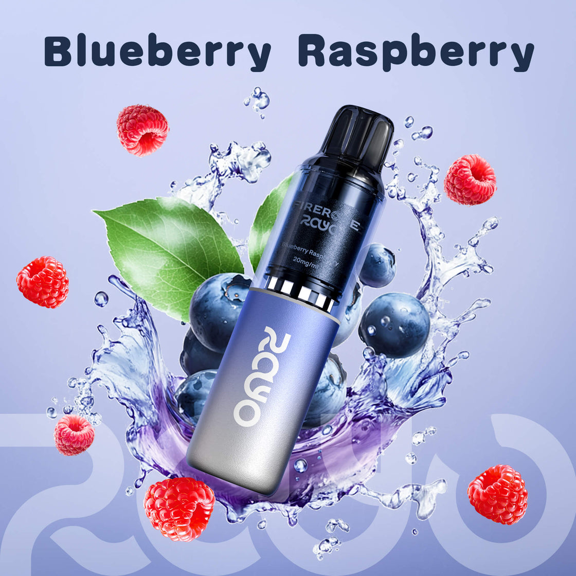 Firerose Rayo 600 Puffs Vape Kit - 20mg - 10 Pack