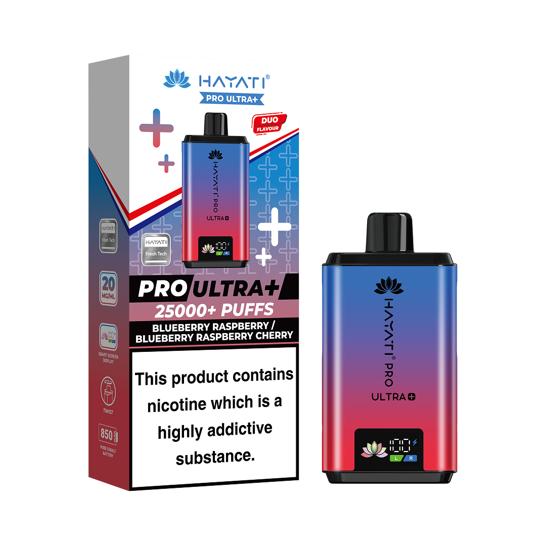 Hayati Pro Ultra Plus 25000 Box of 5 Prefilled Pod Vape Kit