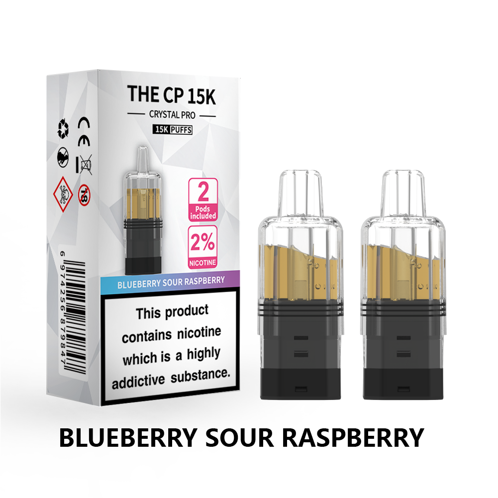 The CP 15K Pre-filled Replacement Pods- (2 x 10ml+2ml) - 20mg - 5 Pack