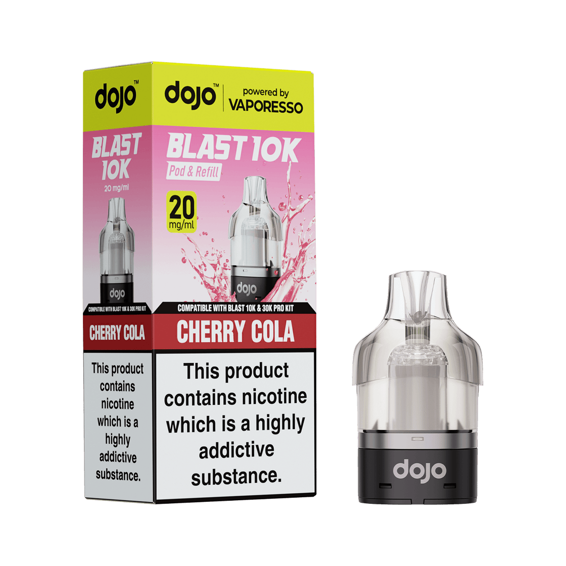 Vaporesso Dojo Blast 10K Prefilled Pods (Box of 5)