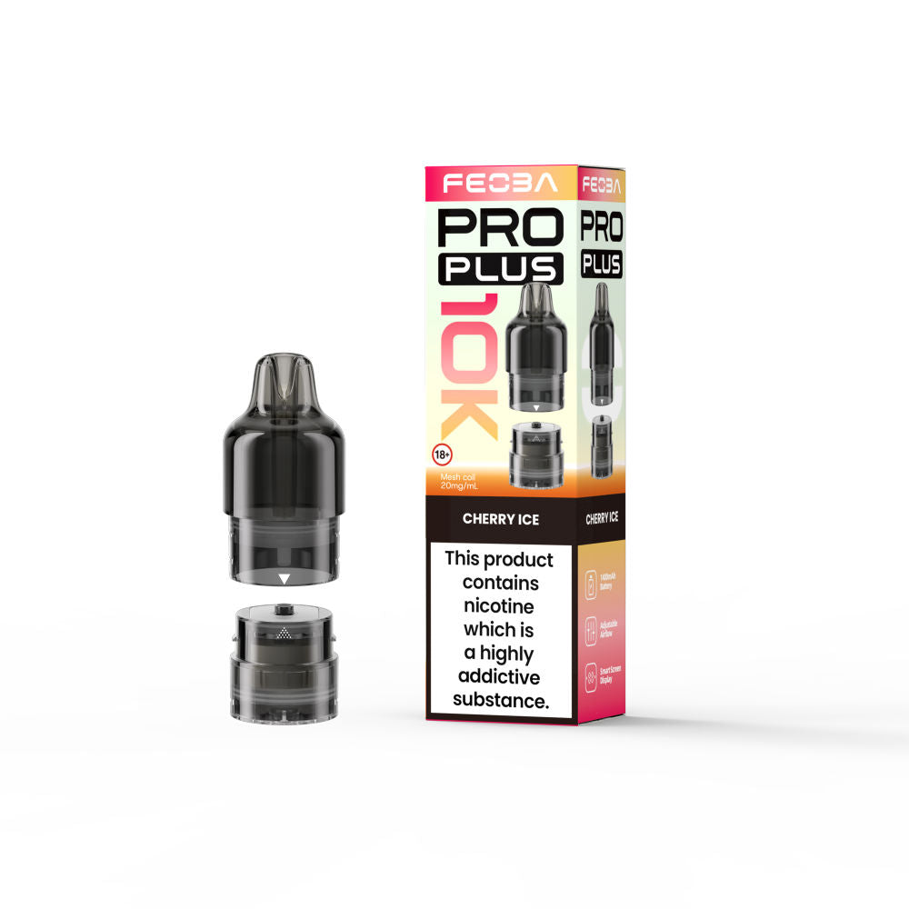 Feoba Pro Plus Replacement Vape Pods - 20mg - 5 Pack