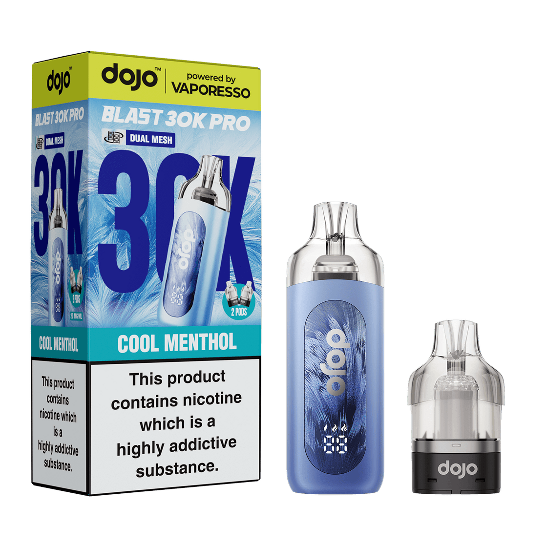 Vaporesso Dojo Blast 30K Pro Pre-filled Vape Pod Kit 20mg - 5 Pack