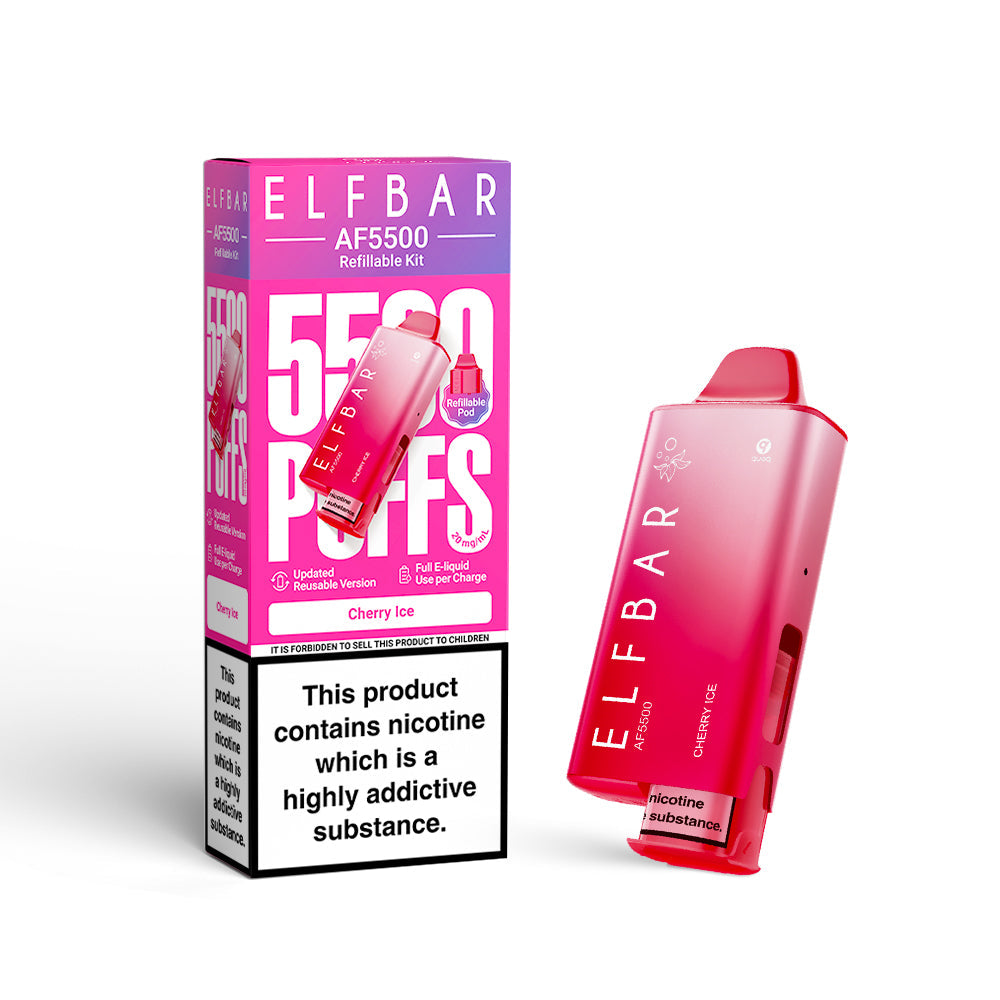 Elf Bar AF5500 Pre-Filled Vape Kit Box of 5