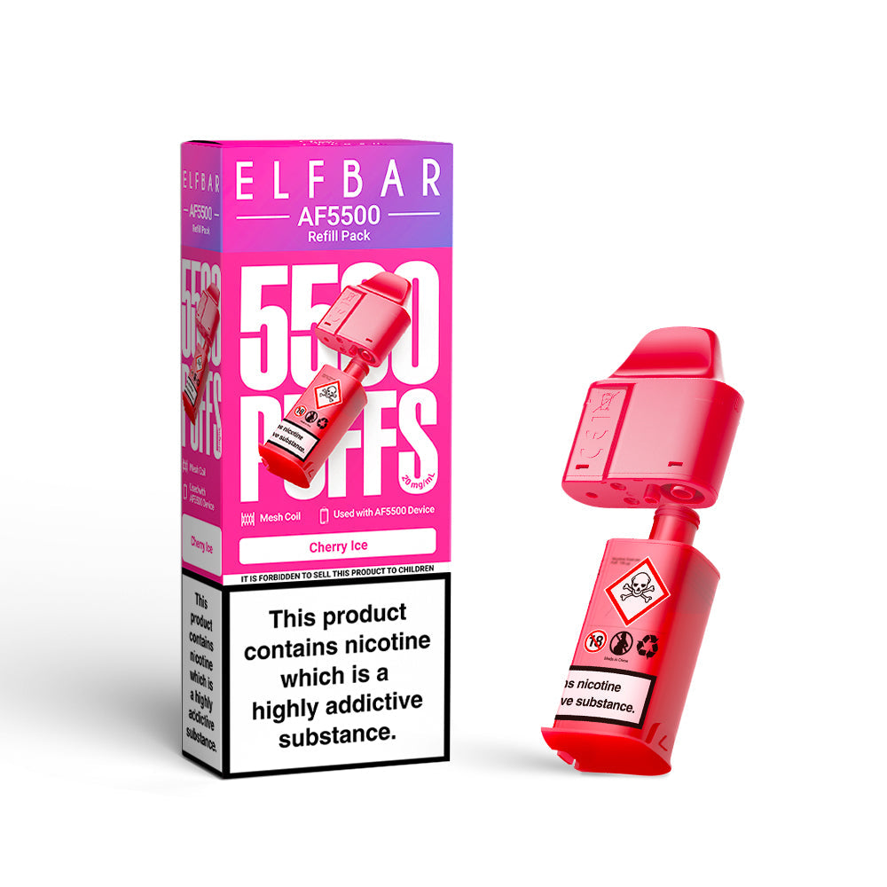 Elf Bar AF5500 Replacement Prefilled Pods Box of 5