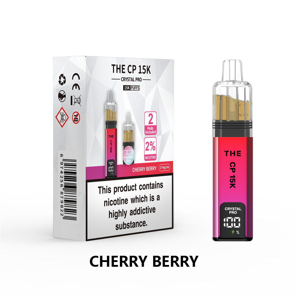 The CP 15K Pre-filled Vape Pod Kit (2x10ml+2ml Pods)- 20mg - 5 Pack
