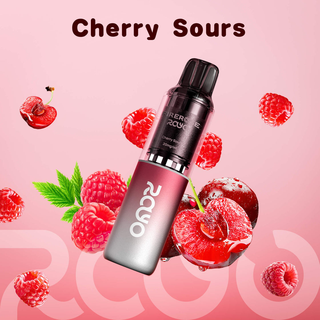 Firerose Rayo 600 Puffs Vape Kit - 20mg - 10 Pack