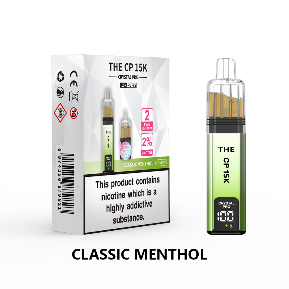 The CP 15K Pre-filled Vape Pod Kit (2x10ml+2ml Pods)- 20mg - 5 Pack