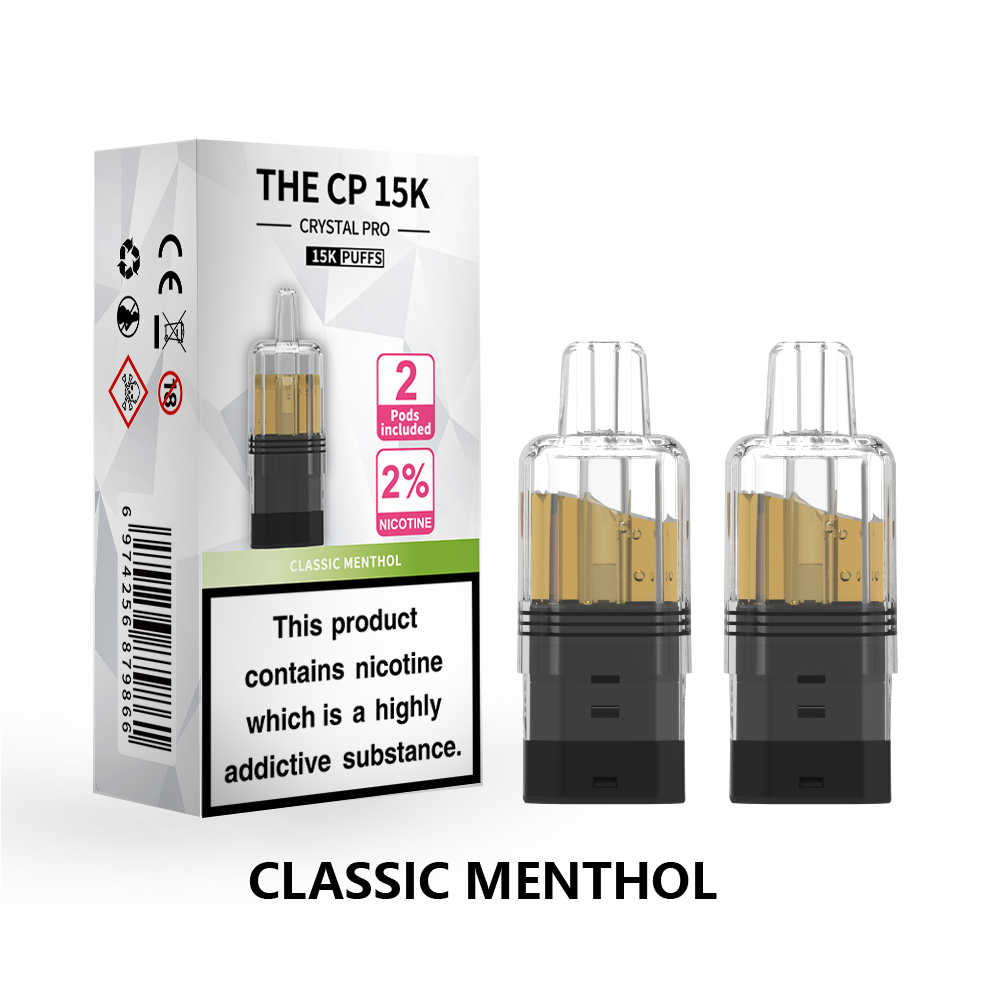 The CP 15K Pre-filled Replacement Pods- (2 x 10ml+2ml) - 20mg - 5 Pack