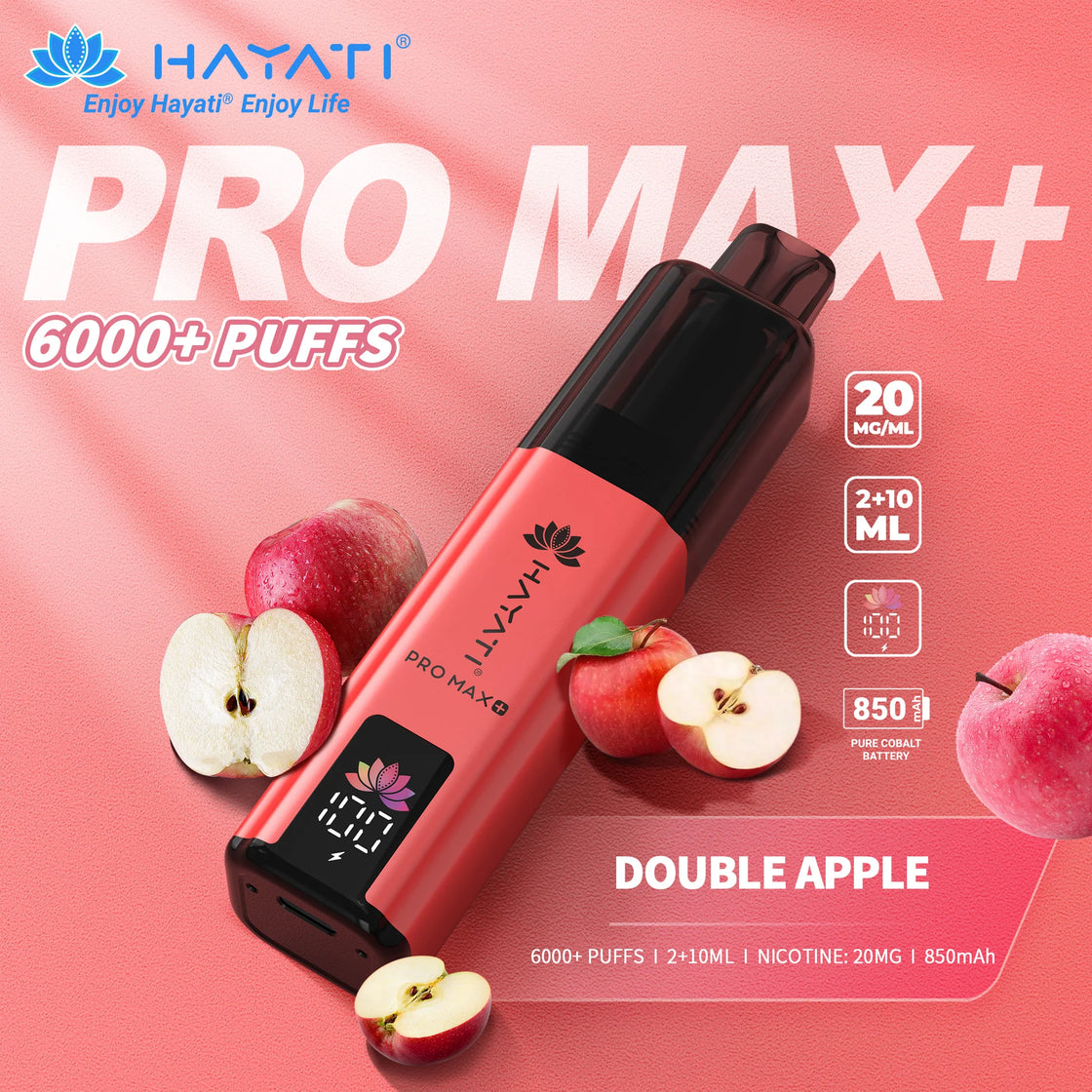 Hayati Pro Max Plus 6000 Box of 5 Prefilled Pod Kit