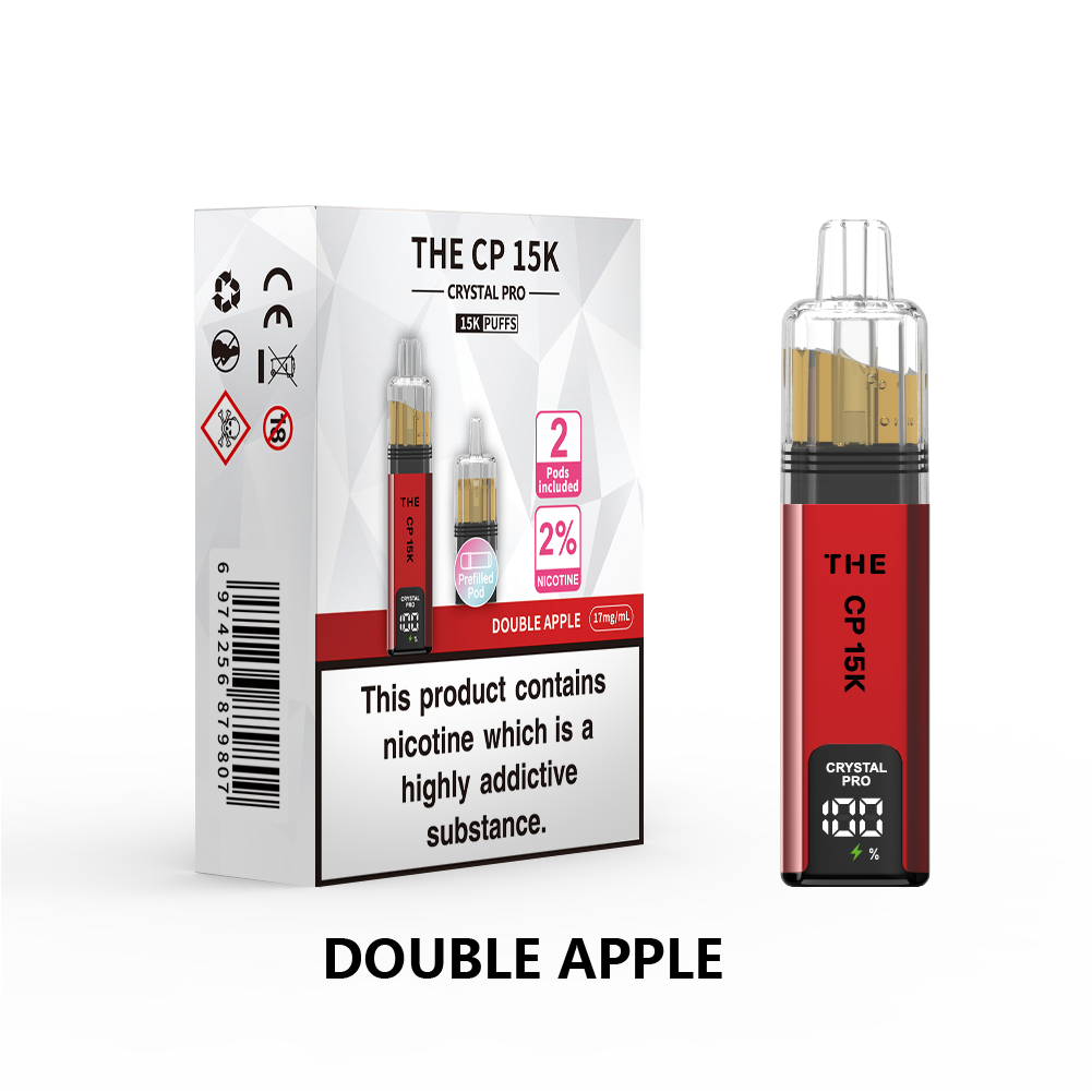 The CP 15K Pre-filled Vape Pod Kit (2x10ml+2ml Pods)- 20mg - 5 Pack