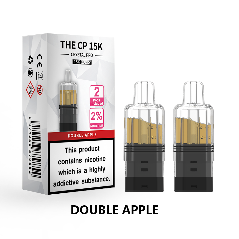 The CP 15K Pre-filled Replacement Pods- (2 x 10ml+2ml) - 20mg - 5 Pack