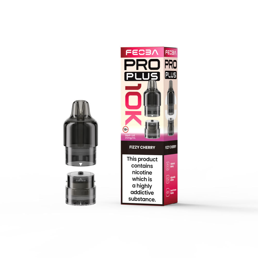Feoba Pro Plus Replacement Vape Pods - 20mg - 5 Pack