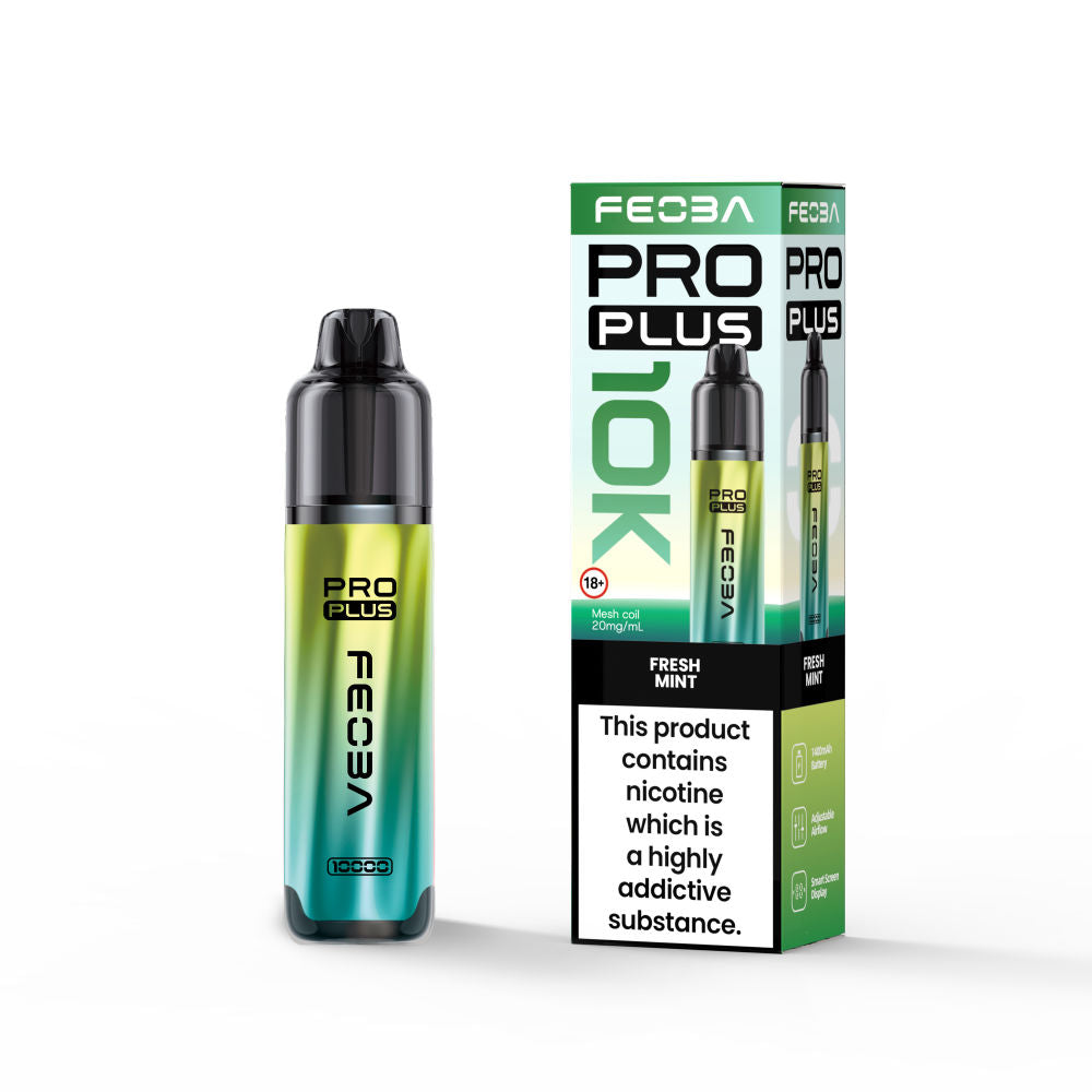 Feoba Pro Plus 10K Vape Kit - 20mg - 5 Pack
