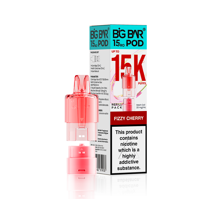 Big Bar 15 Pro Prefilled Pods (Box of 5)