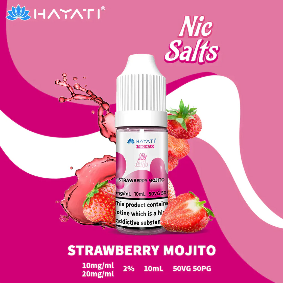 Hayati Pro Max Nic SALT Box of 10 | 47+ Flavours | 10.49 only Hayati Pro Max Nic SALT Box of 10 | 47+ Flavours | 10.49 only