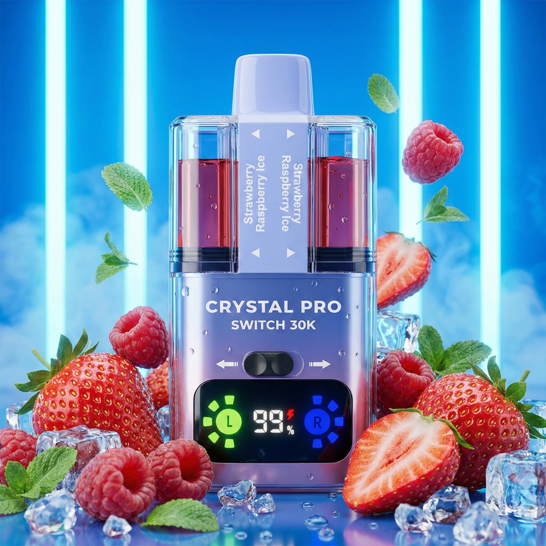 Crystal Pro Switch 30K Puff Prefilled Pod Kit (Box of 5)