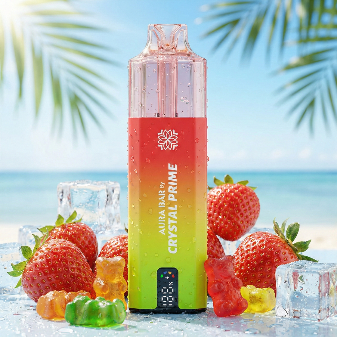 Crystal Prime 10000 Box of 5 Prefilled Vape Kit