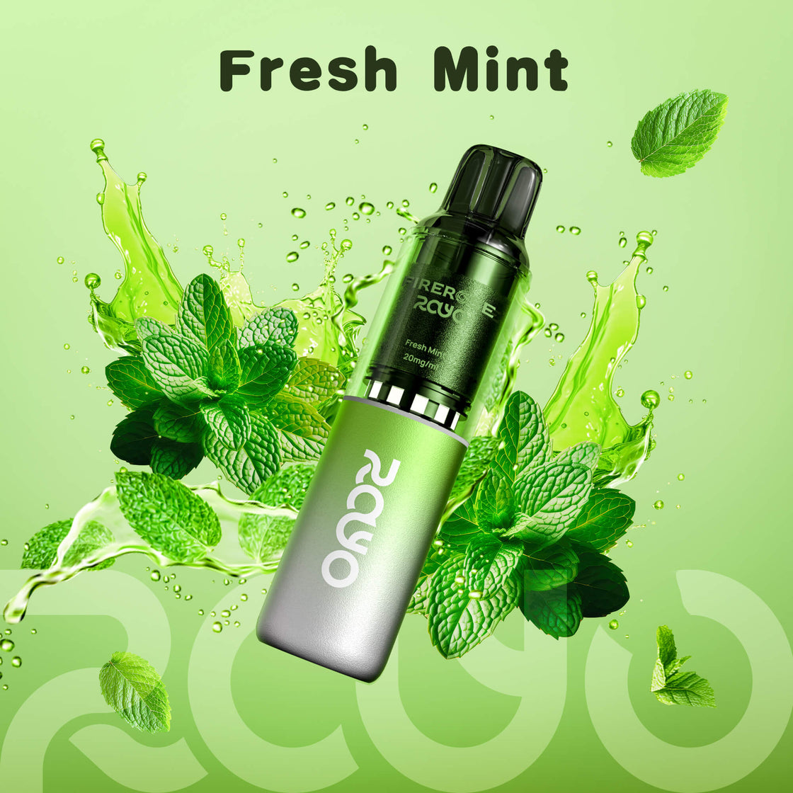 Firerose Rayo 600 Puffs Vape Kit - 20mg - 10 Pack