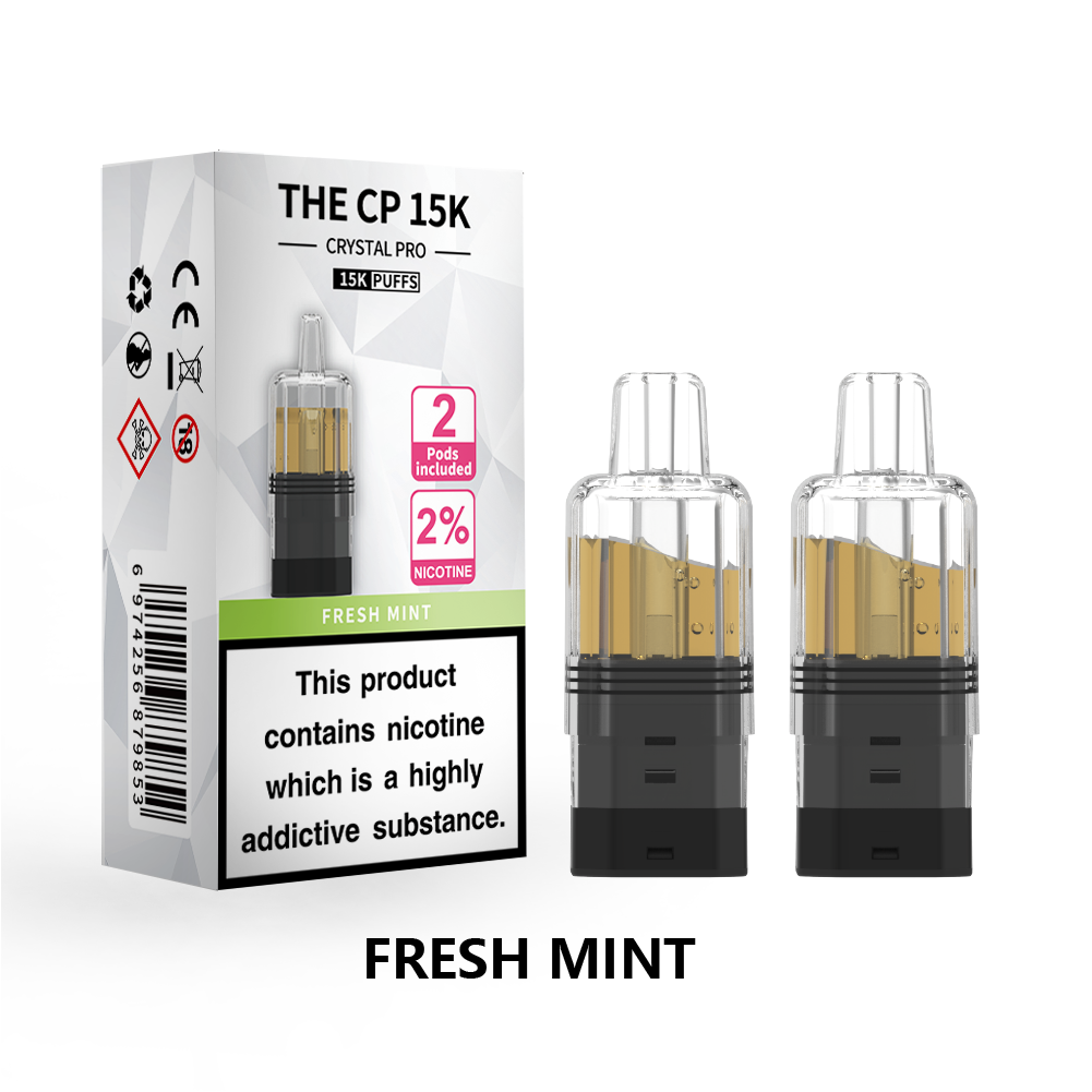 The CP 15K Pre-filled Replacement Pods- (2 x 10ml+2ml) - 20mg - 5 Pack