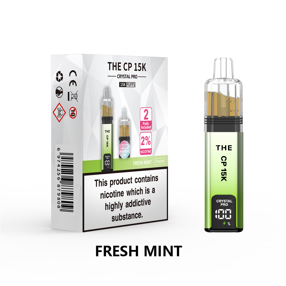 The CP 15K Pre-filled Vape Pod Kit (2x10ml+2ml Pods)- 20mg - 5 Pack