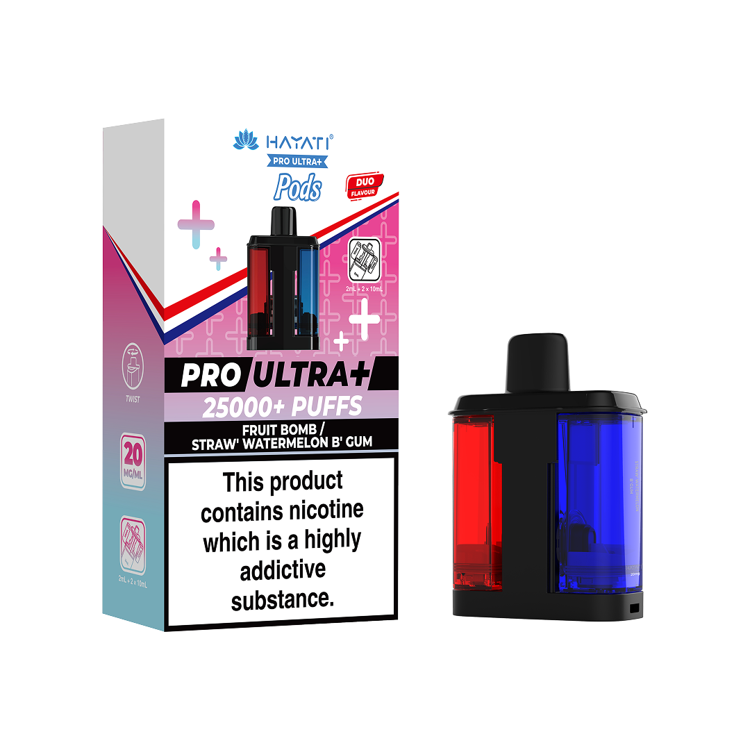 Hayati Pro Ultra Plus 25000 Prefilled Pods (Box of 5)