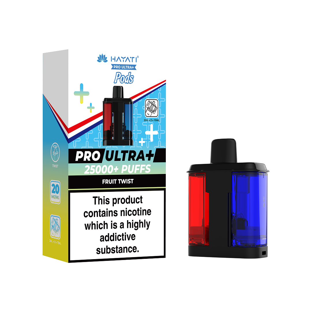 Hayati Pro Ultra Plus 25000 Prefilled Pods (Box of 5)