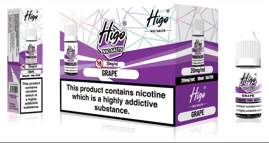 Higo Nic Salts (Box of 10)