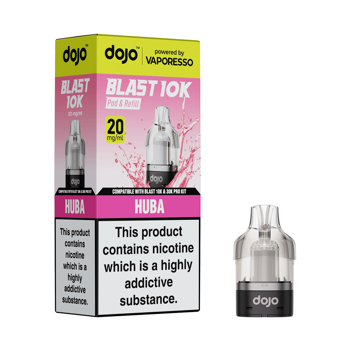 Vaporesso Dojo Blast 30K Pro Replacement Pods 20mg- 5 Pack