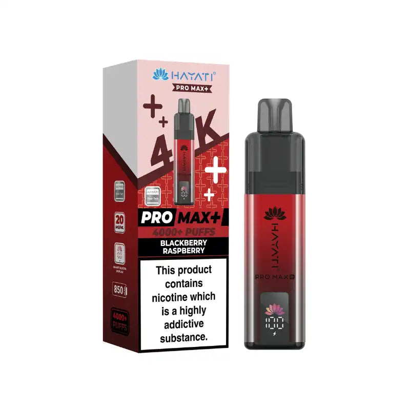 Hayati Pro Max Plus 4000 Prefilled Vape Kit (Box of 5)