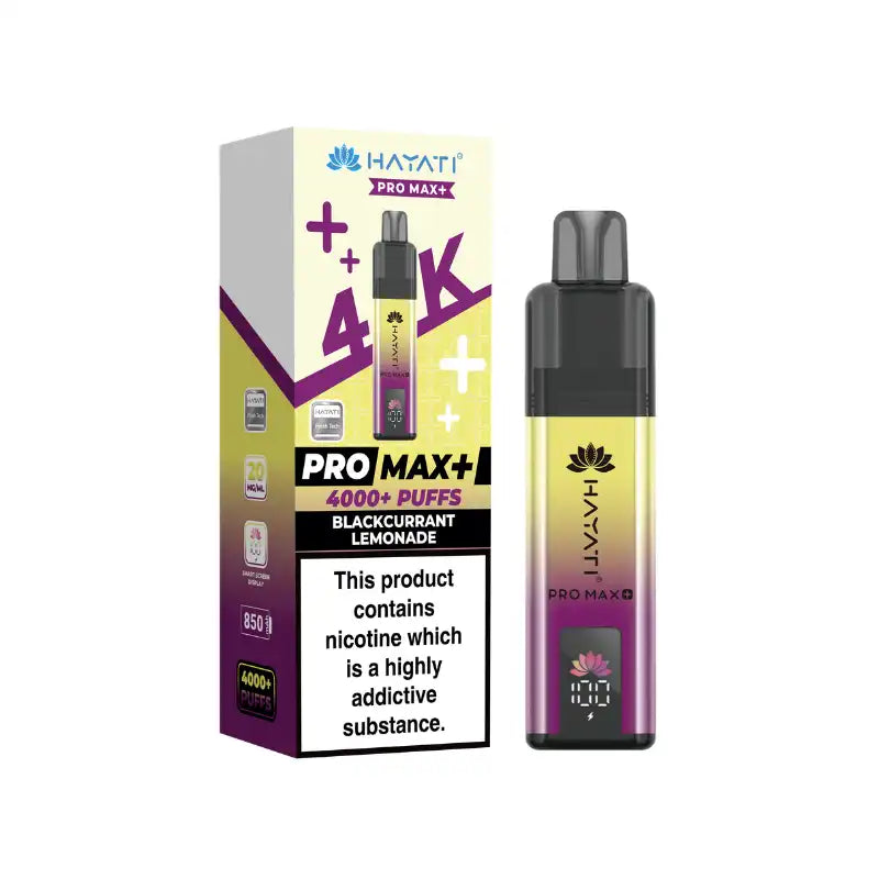 Hayati Pro Max Plus 4000 Prefilled Vape Kit (Box of 5)