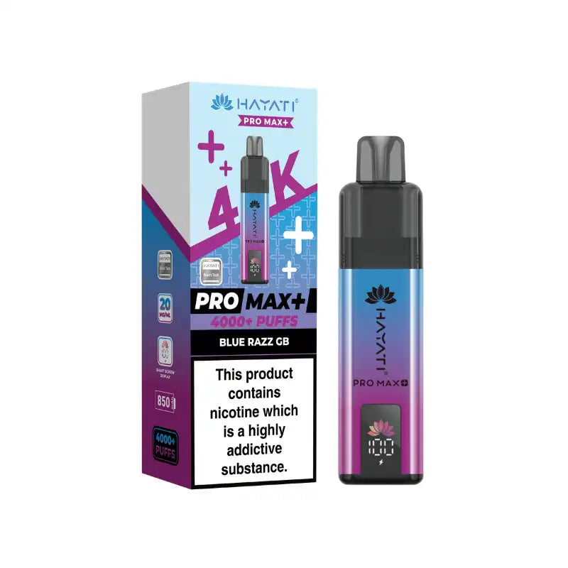 Hayati Pro Max Plus 4000 Prefilled Vape Kit (Box of 5)