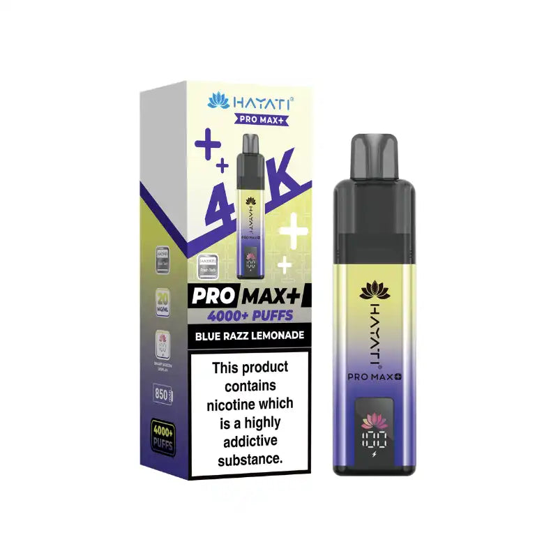 Hayati Pro Max Plus 4000 Prefilled Vape Kit (Box of 5)
