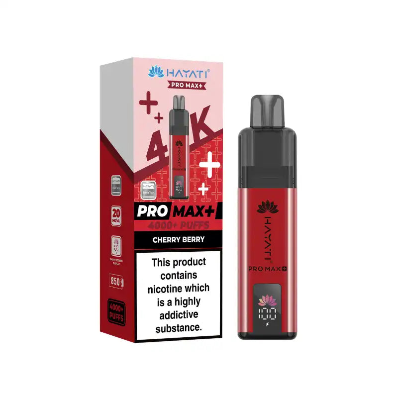 Hayati Pro Max Plus 4000 Prefilled Vape Kit (Box of 5)